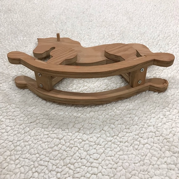 Handmade Wooden Rocking Horse
Not Stained - can be stained painted or decorated - Picture 9 of 11